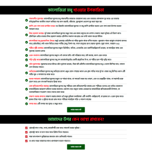 Black Cumin Honey Ecommerce Landing Page bdecho