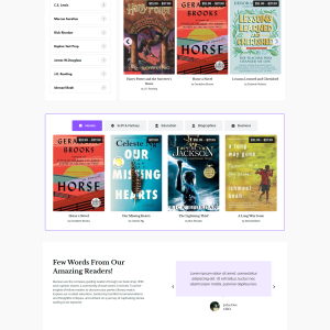 Book Shop Ecommerce WordPress Website bdecho