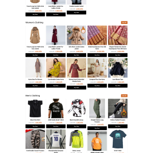 E Shop Ecommerce WordPress Website