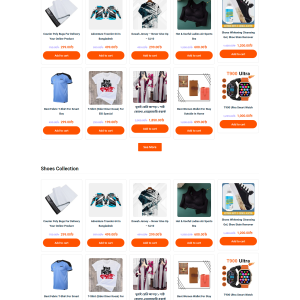 Organic Items Ecommerce WordPress Website bdecho