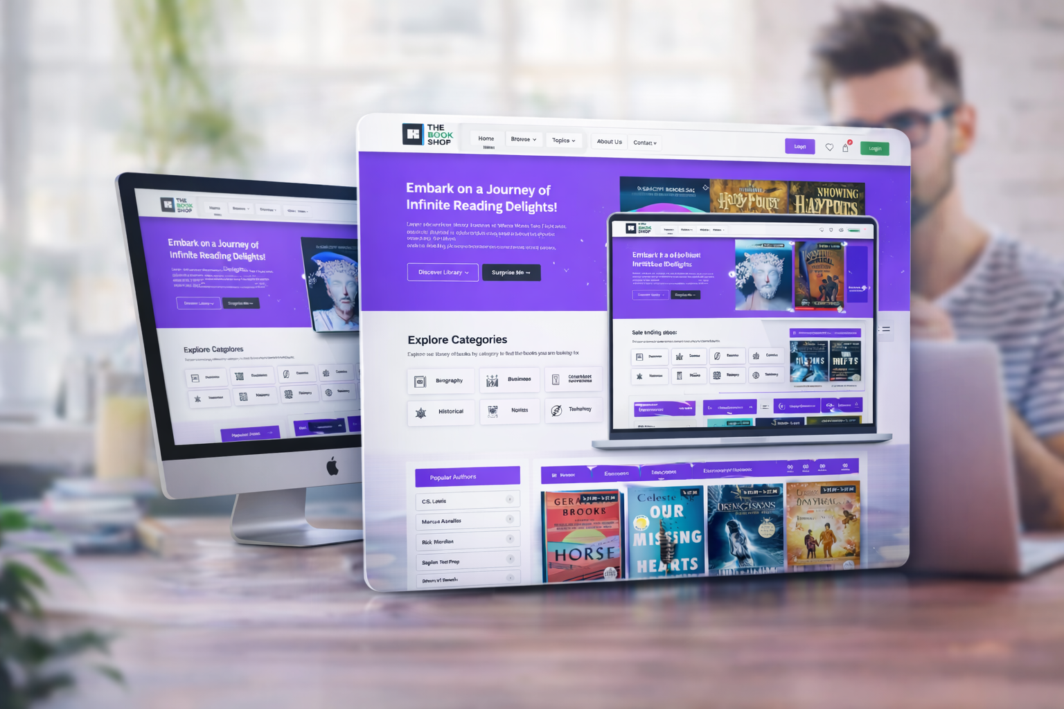 Bookshop BD Echo – Complete WooCommerce Online Bookstore Website