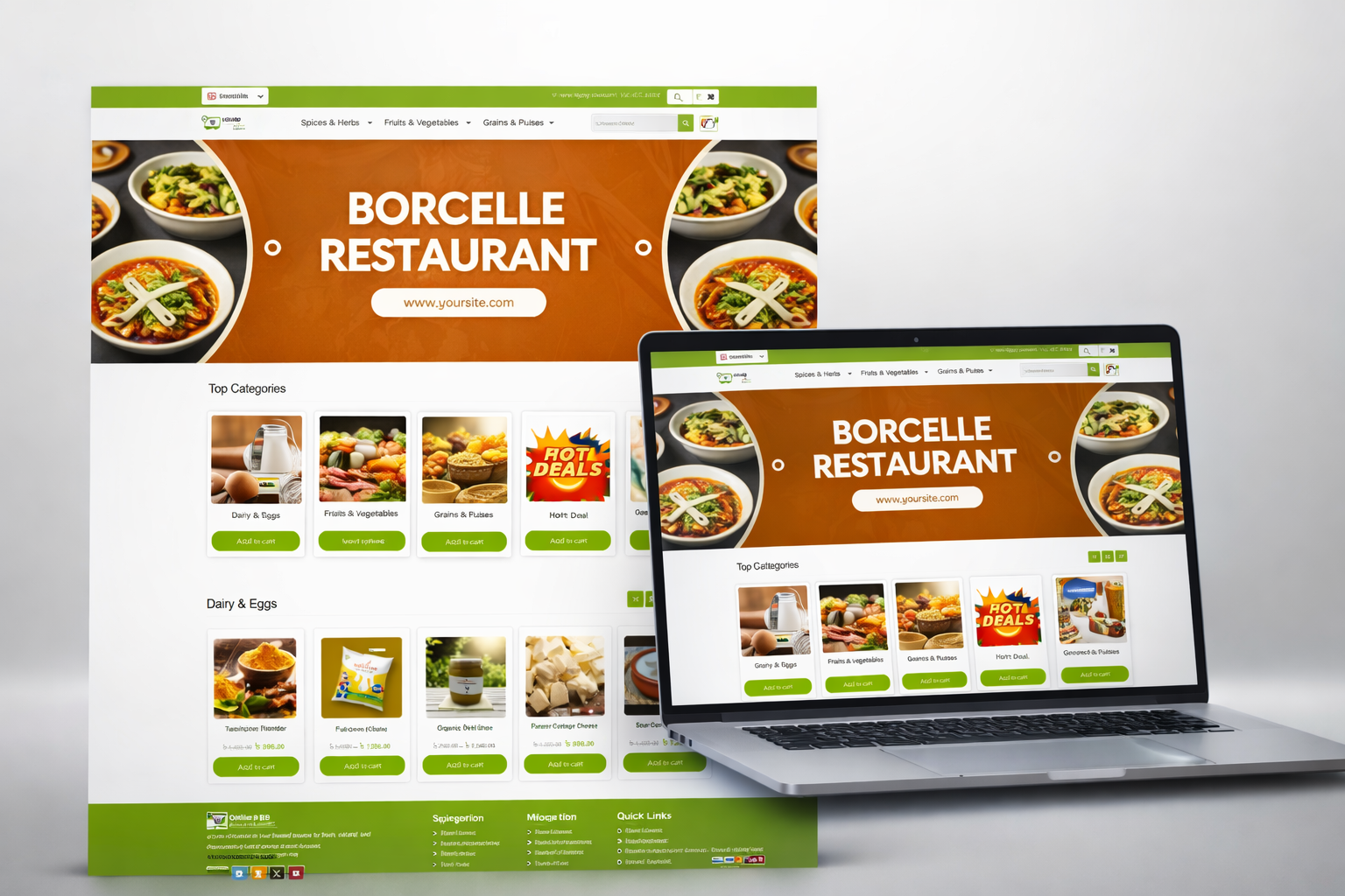 Organic Shop – WooCommerce Organic Food & Grocery Store Website Template