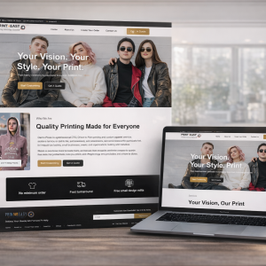 Printographye – Printing Services & Custom Order WooCommerce Website Template