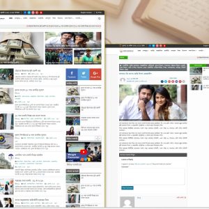 Blog WordPress Website One & Theme