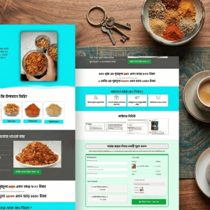 Chingri Balachao Ecommerce Landing Page